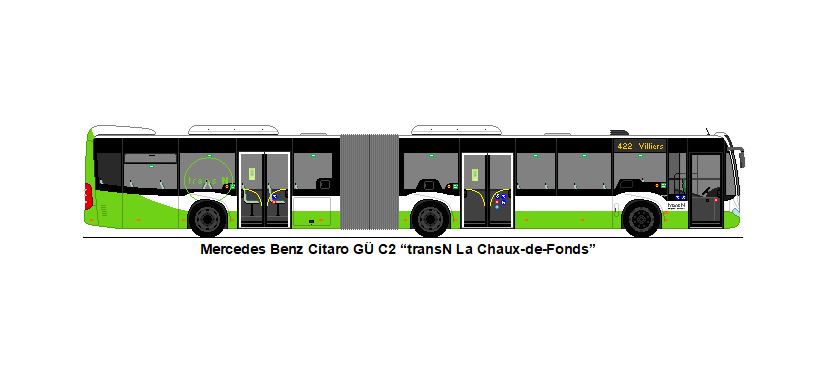 transN, La Chaux-de-Fonds - Mercedes Benz Citaro G� C2