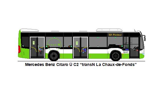 transN, La Chaux-de-Fonds - Mercedes Benz Citaro � C2