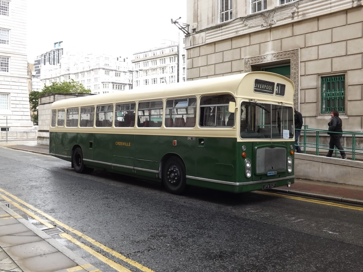 UFM 52F
1968 Bristol RELL6G
Eastern Coachworks (ECW) DP50F
New to Crosville, fleet number ERG52.

Taken at a running day in Liverpool, England on 8th September 2013.