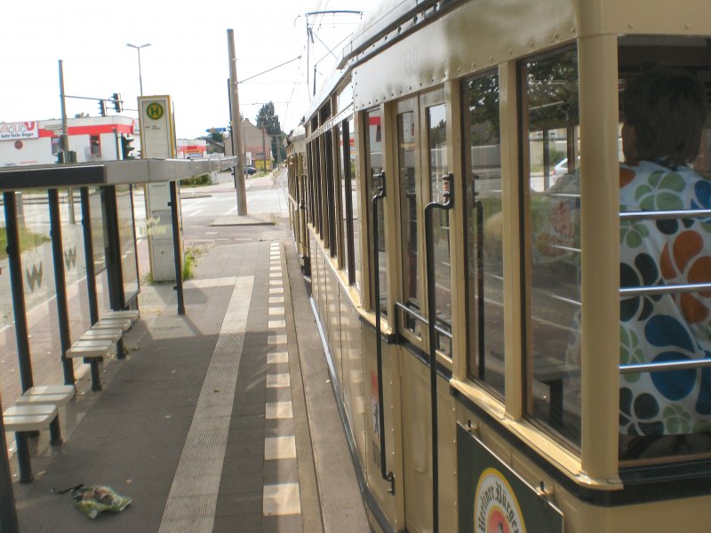Auf dem Weg von Mahlsdorf nach K�penick, 9. 8. 2009