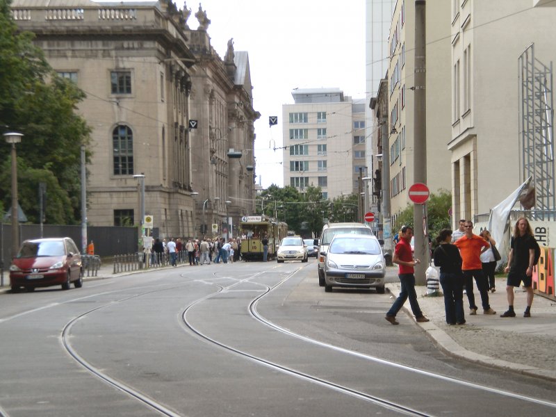 Blick in die Schleife am Kupfergraben, Juli 2009, hist. Tw 10