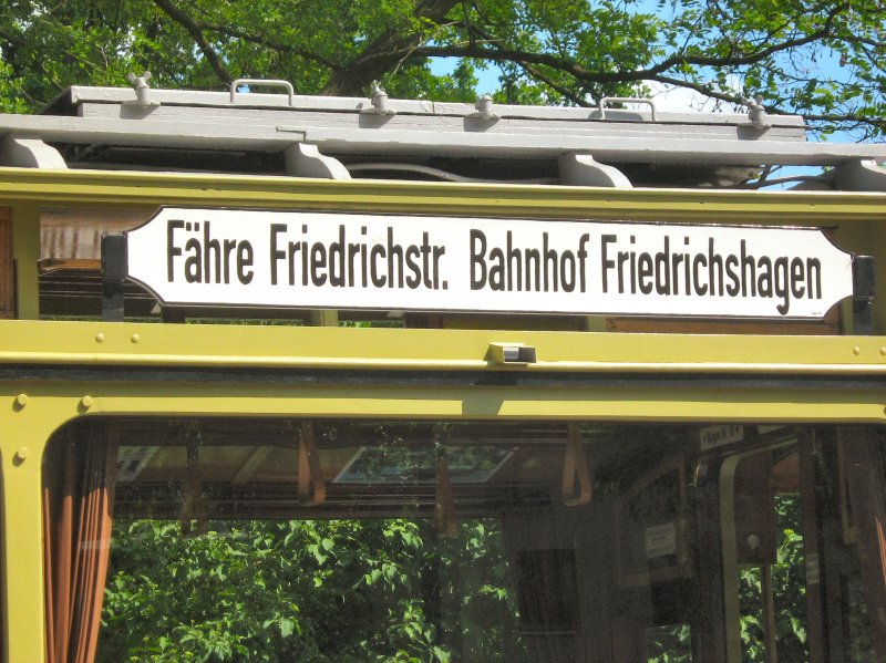 Detail Hist. Tw 10, aufgenommen in berlin-Friedrichshagen am 10. 5. 2009