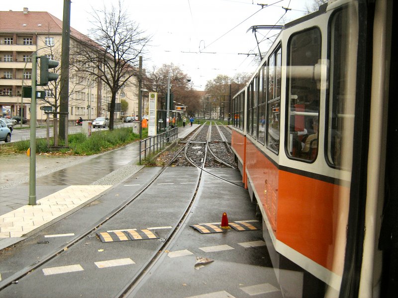 Ecke Brenzlauer Allee/Ostseestrasse, Themenfahrt November 2008