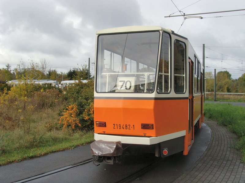 Heckansicht KT4D in Hohensch�nhausen, Zingster Strasse - Berlin Oktober 2009