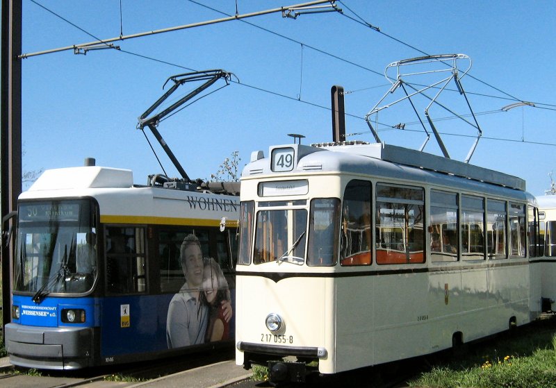 In der Wendeschleife Frz. Buchholz, 19.4.2009