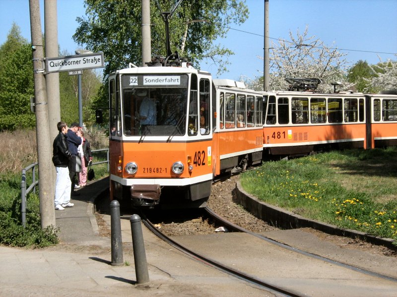 KT4D - Doppeltraktion Sopnderfahrt 19.4.2009 Rosenthal Nord