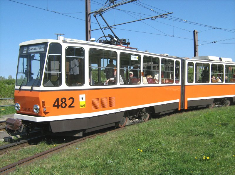 KT4D (Wagen 482) in Frz. Buchholz, 19.4.2009