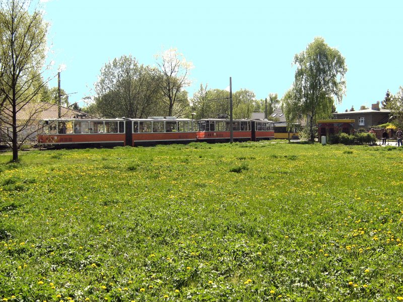KT4D-Zug in Rosenthal Nord, 19.4.2009