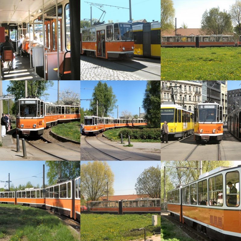 Montage TATRA KT4D  Hist.Wagen 482/481