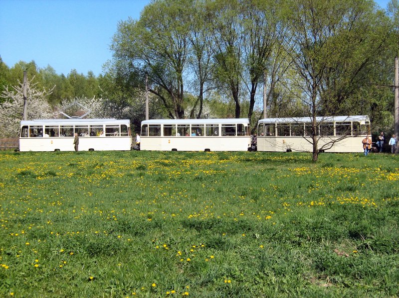REKO-Zug in der Schleife Rosenthal Nord, 19.4.2009