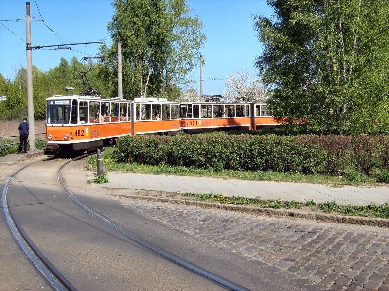 TATRAs in Rosenthal-Nord, 19.4.2009