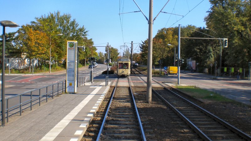 Themenfahrt nach Falkenberg, Tw 5984 folgt - Sommer 2008