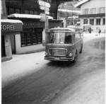 (8-06) - Aus dem Archiv: AFA Adelboden - Nr.14/BE 43'089 - FBW/Gangloff im M�rz 1988 in Adelboden, Dorfstrasse