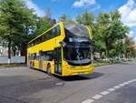 BVG 3583 (B-V 3583) als 186 nach S Lichterfelde S�d am Berlin, Roseneck.