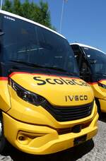 (289'289) - CarPostal Ouest - PID 12'590 - Iveco/K-Bus am 27. Juni 2026 in Kerzers, Interbus (Teilaufnahme)