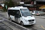 (285'161) - TPC Aigle - Nr. 550/VD 293'487 - Mercedes am 1. M�rz 2026 beim Bahnhof Les Diablerets