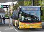 (261'783) - Geissmann, H�gglingen - AG 413'690/PID 10'329 - MAN am 27. April 2024 beim Bahnhof Wohlen