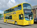 LJ59 LWF  2010 VDL DB300  Wright Gemini 2 H41/24D (when new, since converted to H41/??F)  Garnetts Coaches, Bishop Auckland, County Durham (UK)    New to Arriva London North as fleet number DW279.