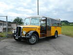(254'206) - Museum f�r Kommunikation, Bern - BE 384'448 - Berna/Hess (ex P 22'026; ex P 1655) am 25. August 2023 in Mamishaus, Depot MfK
