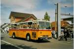 (085'022) - Zimmermann, Niederwangen - BE 24'071 - Saurer/T�scher (ex P 24'632) am 13.