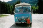 (023'105) - Pttet, Aigle - VD 9179 - Saurer/Saurer (ex M+79'518; ex P 24'137; ex P 21'737) am 1.