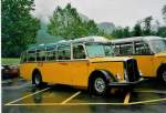 (047'119) - Rieser, H�tten - ZH 24'231 - Saurer/T�scher (ex Fravi, Andeer) am 10.