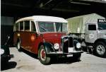 (060'730) - Sturzenegger, Bergdietikon - ZH 132'121 - Saurer/Saurer (ex Mazzoleni, Chur; ex Societ� Rabadan, Bellinzona; ex Faggio, Bellinzona) am 21.
