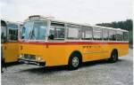 (063'016) - Zimmermann, Niederwangen - BE 985 U - Saurer/T�scher (ex P 24'632) am 30.