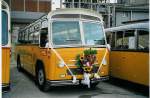 (079'811) - Widmer, Aarburg - AG 14'518 - Saurer/Saurer (ex Diethelm, Z�rich; ex P 24'133) am 27.