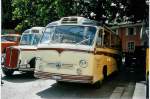 (095'617) - Ballestraz, Gr�ne - VS 11'615 - Saurer/Saurer (ex Girardet, Yverdon) am 23.