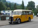 (160'724) - Blaser, Unterseen - BE 105'053 - Saurer/T�scher (ex Gessinger, Bad Ragaz) am 23.