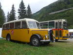 (219'911) - Blaser, Unterseen - BE 105'053 - Saurer/T�scher (ex Gessinger, Bad Ragaz) am 22.