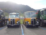 (222'442) - Altherr, Nesslau - Saurer/T�scher (ex Buchli, Versam) + Saurer/R&J am 22.