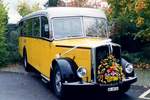 (MD268) - Aus dem Archiv: Suter, Herznach - AG 29'132 - Saurer/T�scher (ex Geissmann, H�gglingen; ex P 23'070) um 1995