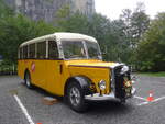 (228'228) - Blaser, Unterseen - BE 105'053 - Saurer/T�scher (ex Gessinger, Bad Ragaz) am 20.