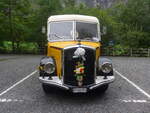 (228'230) - Blaser, Unterseen - BE 105'053 - Saurer/T�scher (ex Gessinger, Bad Ragaz) am 20.