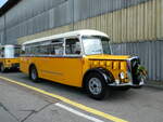 (249'710) - Bl�chlinger, Endingen - AG 69'937 - Saurer/T�scher (ex Dubach, Walde; ex Spescha, Andiast) am 6.