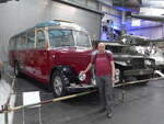 (205'086) - Museum, Sinsheim - Nr. 2 - Saurer/R&J (ex Renndienst-Fahrzeug; ex Sol�r&Fontana, Ilanz) am 13. Mai 2019 in Sinsheim, Museum