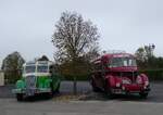 (268'595) - Flecher, Ohnenheim - DZ 827 AF - Saurer/Gangloff Comar (ex Josy Tourisme, Russ; ex Astra Voyages, Strasbourg; ex Wagner, Cleebourg; ex Astra Voyages, Strasbourg) + EH 929 EJ -