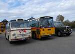 (268'743) - Aus der Schweiz: Ballestraz, Gr�ne - VS 11'615 - Saurer/Saurer (ex Girardet, Yverdon) am 27. Oktober 2024 in Kintzheim, Cigoland