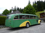 (275'883) - STI Thun - Nr. 15/BE 26'776 - Saurer/Gangloff (ex AvH Heimenschwand Nr. 5) am 27. Mai 2025 in Gohl, Restaurant J�gerhus