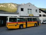(277'076) - Gaudenz, Andeer - GR 1866 - Saurer/R&J (ex Mark, Andeer PID 2824; ex PostAuto Graub�nden; ex P 24'350) am 19. Juni 2025 in Andeer, Garage