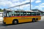 (280'948) - Bernair, M�nsingen - BE 651'182 - Saurer/T�scher (ex Schebath, Lauerz; ex Albin, F�llanden: ex Heim, Flums) am 4. Oktober 2025 beim Bahnhof Huttwil