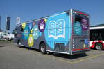 (278'685) - Bibliobus, Del�mont - Volvo am 9.