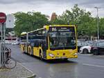BVG 5393 (B-V 5393) als M45 nach Spandau Johannesstift am U/S Zoologischer Garten.