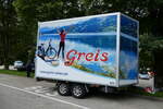 (280'501) - Aus Deutschland: Greis, Nesselwang - F�S-CG 444 - Lau Veloanh�nger am 17.