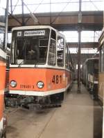 Tw 481 im Bh Niedersch�nhausen, 2006