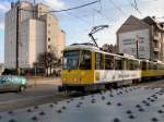 T6A f�hrt auf die Spreebr�cke in Berlin-Sch�neweide, 2006