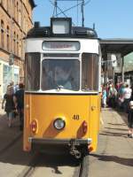 Tw 40 auf dem Bahnhofsplatz