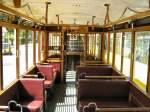 Im Beiwagen 339 w�hrend einer Sonderfahrt Sommer 2007 in Alt-Schm�ckwitz